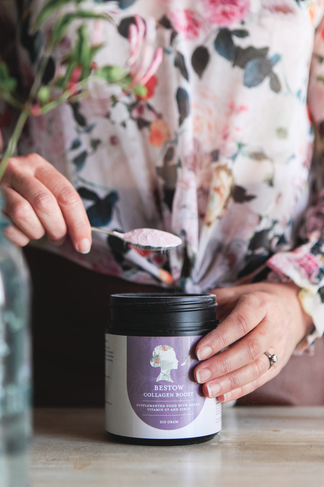 Why is there zinc and vitamin C in our Collagen Boost Powder?