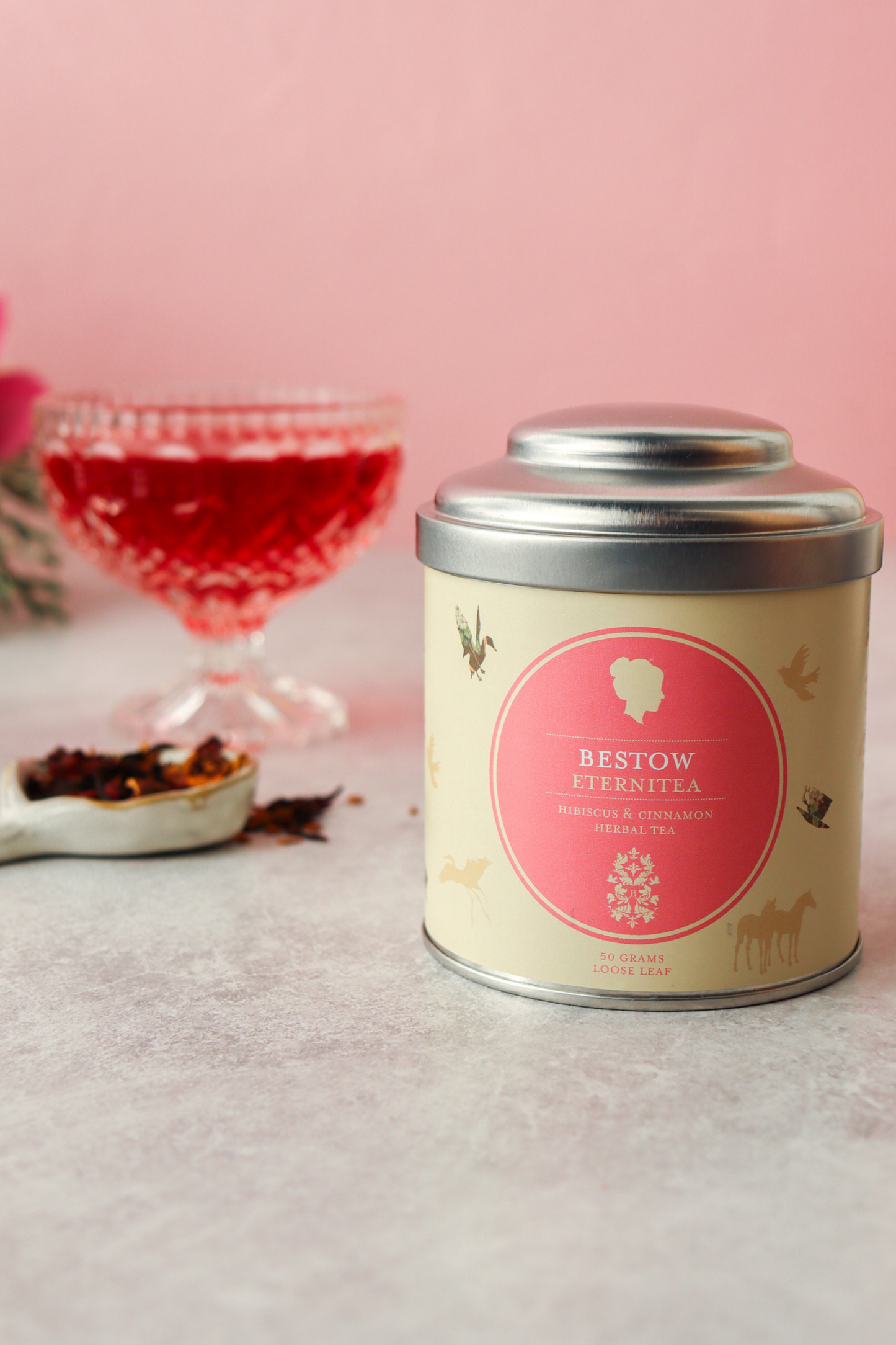 Bestow Eternitea Organic Herbal Tea Tin